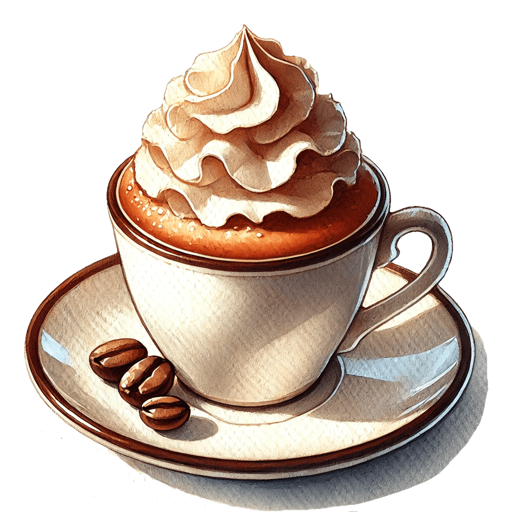 Caffè con panna